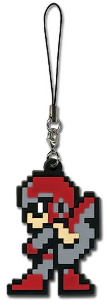 Cell Phone Charm - Mega Man 10 - New Proto Man Anime Licensed ge8177