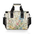 thumbnail image 7 of FORMRS Insulated Cooler Bag 24 Cans Capacity Soft Leakproof Lunch Box with Side Pockets, Colorful Wildflowers, 7 of 7