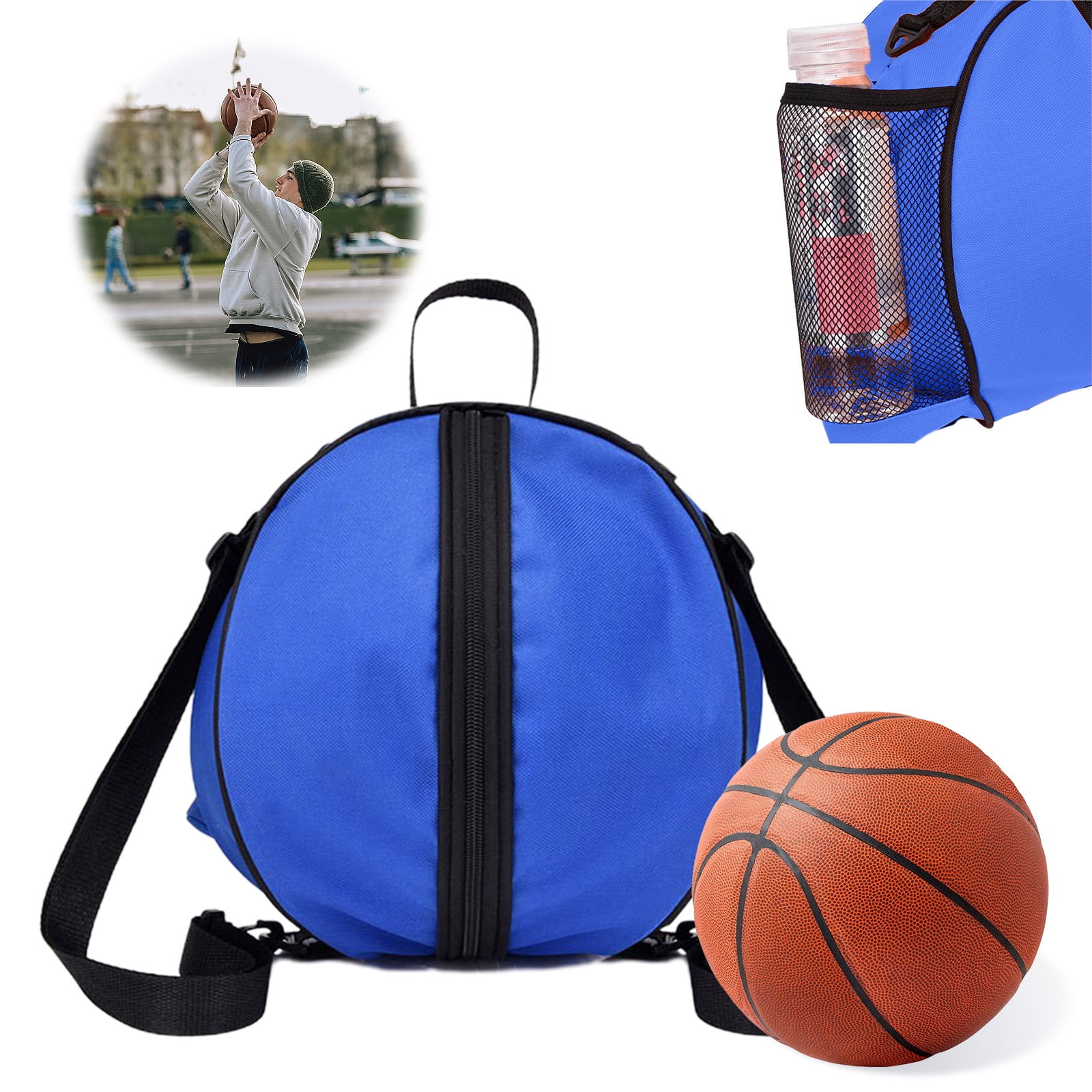 Basketball Backpack Basketball Bag Training Backpack With Separate Ball And Shoe Pockets Sports Backpacks Football Bags Volleyball Bags Ideal For