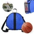 thumbnail image 6 of Uutvmp Basketball Bag Soccer Ball Football Volleyball Softball Sports Ball Bag Holder Carrier+Adjustable Shoulder Strap 2 Side Mesh Pockets Water Bottle Towel Sports Shoes, 6 of 6