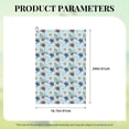 thumbnail image 4 of Lsque Turtle Premium Golf Towel - Ultra Absorbent and Quick Drying Microfiber Towel with Carabiner - Gift for Men -24" X 16", 4 of 8