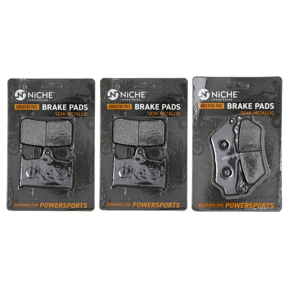 Niche Semi-Metallic Brake Pad Set for Triumph Rocket III Touring Roadster MK1002627
