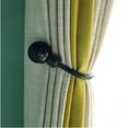 thumbnail image 2 of Cortina Tibeback 2 piezas diseño ahuecado en U Negro, 2 of 8