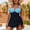 A208 Blue, variant on Swimsuits for Women V Neck Ruched Waist Asymmetrical One Piece Swimdresses Smooth Color Block Detail Tummy Control Slimming Beachwear