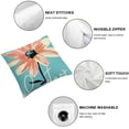 thumbnail image 4 of Acheng Summer Pillow Covers Outdoor Pillow Covers Daisy Throw Pillow Covers Hello Sunshine Sweet Summer Time Cushion Case Summer Outdoor Decoration for Farmhouse Sofa Home Car Couch,2 Pcs White, 4 of 6