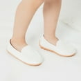 thumbnail image 3 of Bonario Toddler Boys Girls Shoes Slip-On Flats Boat Leather Loafers Moccasin for Little Kids, 3 of 8