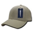thumbnail image 2 of decky 870-pl-kha-07 fitall flex baseball caps, khaki - large & extra large, 2 of 2