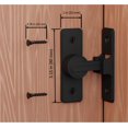 thumbnail image 3 of EcoNesxp Sports Lockers Gym Stainless Steel Gym Locker Lock Password Length Adjustable Lock Buckle Lock Suitable for Outdoor Silver, 3 of 5