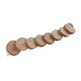 thumbnail image 4 of Hamster Ladder Playground, Variable Shape Applewood Develop Balance Skills Natural Small Pet Round Platform Easy To Assemble  For Exercise 8 Ladder, 4 of 8