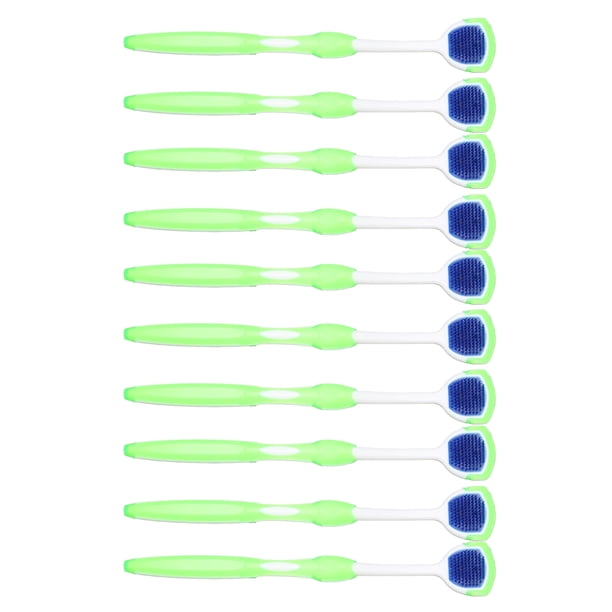Raspador De Lengua Diseño Ergonómico 10 Piezas Cepillo De Lengua Control Flexible De Silicona Seguro Para La Boca ANGGREK Otros