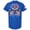 Antique Royal, variant on Patriot Pride Reckless Patriot Men’s Graphic T-Shirt – Celebrating 250 Years of Freedom Beer Mug 1776–2026 Flag Design, Antique Royal, Medium
