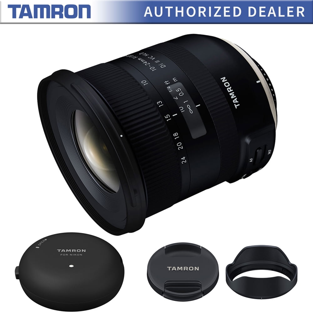Tamron 10 24mm F 3 5 4 5 Di Ii Vc Hld Lens B023 For Nikon Afb023n 700 With Tamron Tap In Console Lens Accessory For Nikon Lens Mount Walmart Com Walmart Com