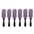 thumbnail image 2 of 6x peine para el cabello cepillo para del cuero cabelludo regalo cepillo de peinado versátil cepillo de champú para viajes mujer bebé todas las B, 2 of 9