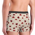 thumbnail image 6 of Cauagu Ladybug With Mushroom Print Boxer Briefs for Men,Comfortable Breathable Men's Underwear Moisture Wicking Underpants -Small, 6 of 8