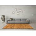 thumbnail image 3 of Ahgly Company Indoor Rectangle Abstract Orange Modern Area Rugs, 5' x 8', 3 of 4
