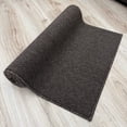 thumbnail image 5 of Custom Size Anti-Slip Machine Washable Loop Pile Brown Runner Rugs ( 18' x 26"), 5 of 6
