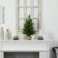 thumbnail image 6 of Nearly Natural 2ft. Artificial Christmas Tree with 35 Clear LED Lights in Decorative Basket, 6 of 7