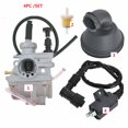 thumbnail image 1 of Plastic Carburetor With Intake Pipe High Pressure Pump Oil Filter For Suzuki Lt80 1989-2006, 1 of 6