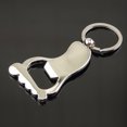 thumbnail image 2 of Worgeous Foot-shaped Keychain Metal Wine Bottle Opener Beverage Can Opener Creative Keyring Gift (Silver), 2 of 8