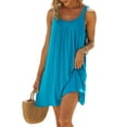 thumbnail image 2 of Canis Backless U Neck Beachwear for Women in Solid Color for Summer, 2 of 7