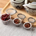 thumbnail image 4 of Infusor de té de malla de acero inoxidable para té, hierbas, especias y condimentos. L, 4 of 9