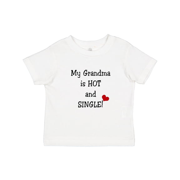 Inktastic Single Grandma Boys or Girls Toddler T-Shirt