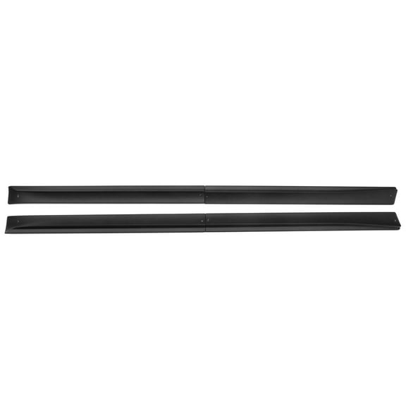 Ikon Motorsports Side Skirts Compatible With 2020-2024 Tesla Model Y Matte Black V2 Style Blow Molding ABS Side Skirt Extension Splitter Rocker Panel 4PCS