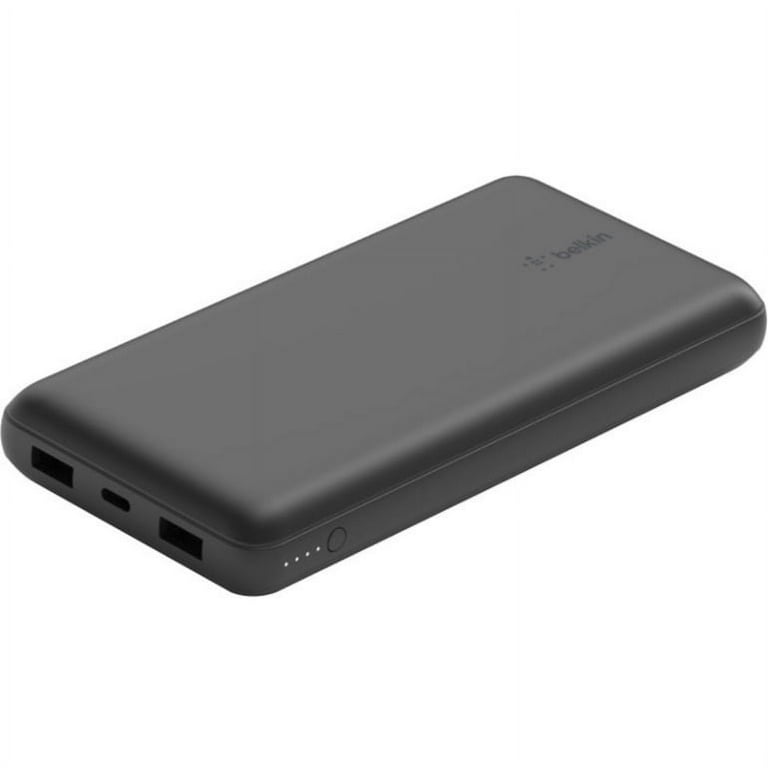 Batería externa 20K USB-A y USB-C de 15w de Belkin Negro – Rossellimac