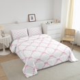 thumbnail image 3 of Erosebridal Crown Pattern Comforter Sets Queen Size,Valentine’S Day Bedding Queen Comforter Set,Princess Decor,Reversible,Ultra Soft,3 Pieces, 3 of 7