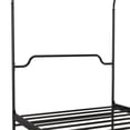 thumbnail image 3 of Bowery Hill Metal Canopy Bed in Twin Size Frame in Black, 3 of 9