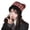 Watermelon Red, variant on MEICHEN Cute Thickened Warm Ear Protection Wool Cold Proof Knitted Bomber Hat for Women Winter Thermal Beanie Hat
