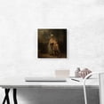 thumbnail image 2 of ARTCANVAS David and Jonathan 1642 Canvas Art Print by Rembrandt van Rijn - Size: 12" x 12" (0.75" Deep), 2 of 9