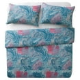 thumbnail image 4 of VCNY Home Ava 3-Piece Multicolor Paisley Reversible Quilt Set, Full/Queen, Adult, Unisex, 4 of 5