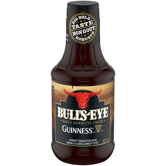 Bull's-Eye Guinness Beer Blend BBQ Sauce, 425mL