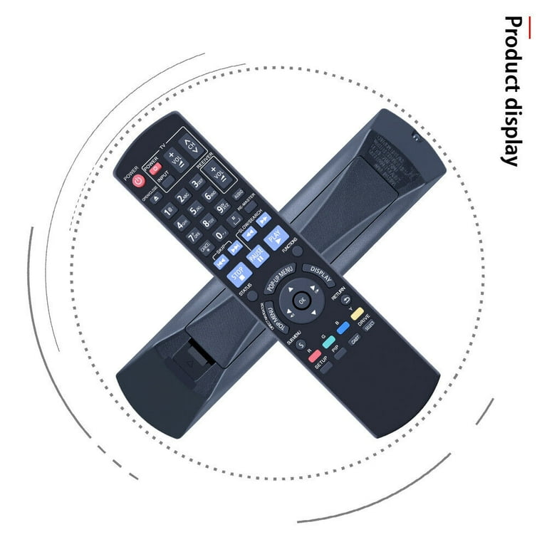 New N2QAYB000378 Replacement Remote Control fit For Panasonic Blu