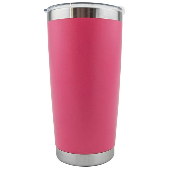 Termo de 20oz, vaso térmico de acero inoxidable para frío y calor con tapa antiderrame.