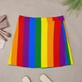 thumbnail image 3 of Mini Skirt for women LGBT Skirt Female Gay Pride Flag Print Cute Mini Skirts Summer Street Fashion, 3 of 7