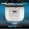 thumbnail image 6 of XtremepowerUS Above Ground Pool Salt Chlorine Generator Container w/ Timer & LED Panel, For 15,000 Gallon Pools, 6 of 7