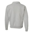 thumbnail image 2 of Super Sweats NuBlend® Quarter-Zip Cadet Collar Sweatshirt, 2 of 4