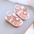thumbnail image 4 of NOKIO Girls' Strappy Sandals Girls' Closed Toe Sandals Toddler Baby Boy Girl Shoes Breathable Shoes Open Toe Sandals Girl Sandals Baby Soft Soled Sandals For Unisex, 4 of 6