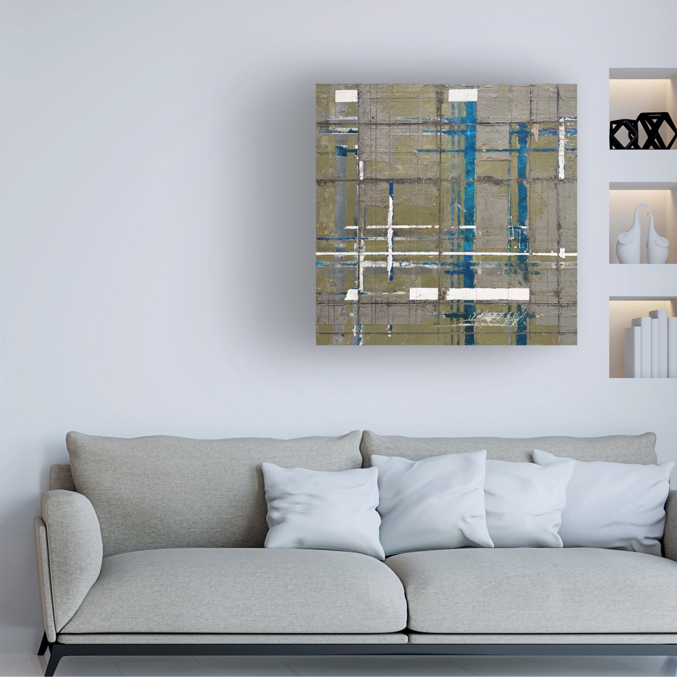 Trademark Fine Art Erin McGee Ferrell  Night City Lights IV Canvas Wall Art