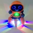 thumbnail image 6 of Lvelia Robot Toy for Kids, Intelligent Electronic Walking Dancing Robot Toys with Flashing Lights and Music for Age 3-12 Year Old Boys Girls Birthday Gift Present,Orange, 6 of 8