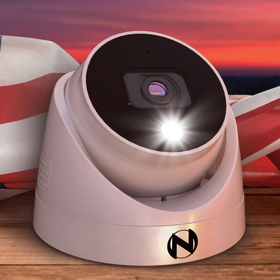 Night Owl 2-Way Audio 20 Channel 2TB DVR Security System and 9 Wired 4K Resolution Dome Cameras
