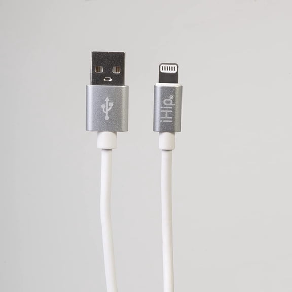 Zeikos IHIPP01 3 Foot PVC Lightning Cable - White