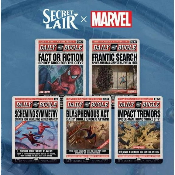 Magic the Gathering Secret Lair x Marvel's Spider-Man: Daily Bugle Breaking News (Non-Foil)