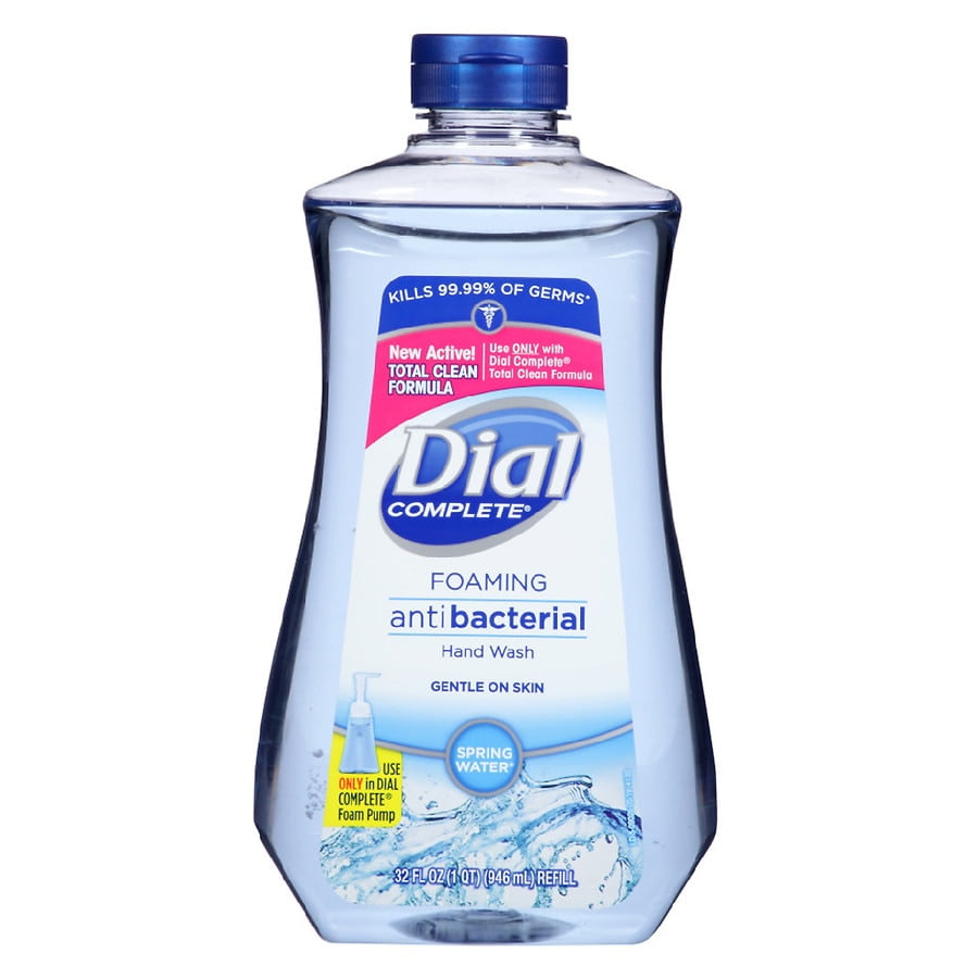Dial antibacterial soap refill spring water sale