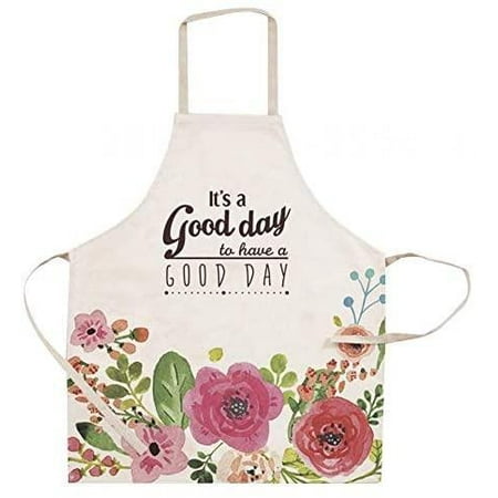 

Cooking Apron Delicate Durable Premium Apron with Adjustable Leather Straps Multiple Styles (1 Piece) C 60*70CM