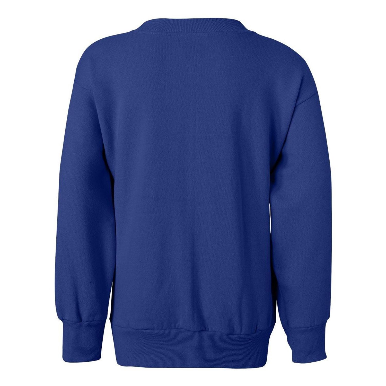 Hanes Youth Sweatshirt ComfortBlend EcoSmart Crewneck Boys Girls Long Sleeve