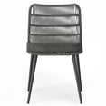 thumbnail image 4 of Simpli Home Beachside Contemporary Outdoor Dining Chair (Set of 2) in Grey Polyester Fabric, 4 of 7