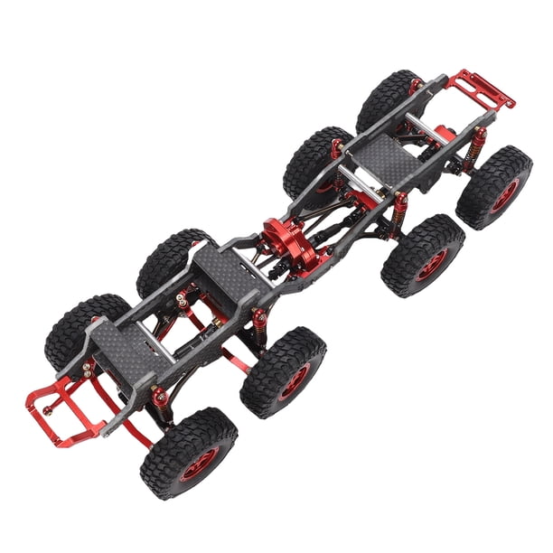 1/24 Marco De Chasis De Automóvil RC De Fibra De Carbono, Reemplazo Ligero De Alta Resistencia Para SCX24 Axial, Con Menor Gravedad Central Para Una Mayor Estabilidad